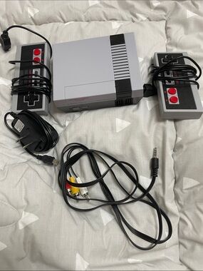 Classic Retro Video Game Console - Gray